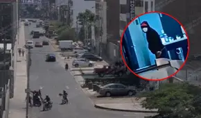 Así fue la huida de delincuentes tras robo de tienda Entel en centro comercial Megaplaza Así fue la huida de delincuentes tras robo de tienda Entel en centro comercial Megaplaza