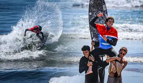 Lucca Mesinas es bicampeón en California y reafirma su dominio en el surf mundial