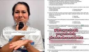 Enfermera peruana desata risas en TikTok al revelar pregunta en examen Serums 2025: “¿A qué hora pica el zancudo?”