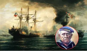 La increíble historia de un grumete desconocido que sobrevivió al combate de Angamos y se convirtió en héroe en la guerra del Pacífico