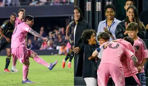 Inter Miami vs LAFC: así fue el emotivo festejo de Lionel Messi tras anotar el gol de la clasificación en Concachampions