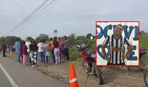 Joven murió atropellado en la Panamericana Norte y el conductor se dio a la fuga en Lambayeque