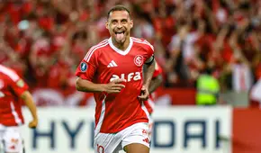 ¡Goleada y hat trick! Internacional derrotó 3-0 a Atlético Nacional y es el líder del grupo F de la Copa Libertadores