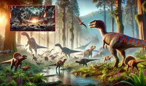 Nueva investigación desafía la teoría sobre los dinosaurios: el asteroide no fue la única causa de su extinción