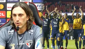 DT de Sao Paulo se rinde ante Alianza Lima tras empate por Copa Libertadores y destaca a uno de sus jugadores: “No iba a ser fácil”