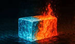 Físicos descubren el nuevo estado de la materia "mitad hielo, mitad fuego", según revelaron en estudio científico