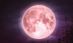 Impresionante Luna Rosa 2025: a qué hora, dónde, cómo ver y todos los detalles del fenómeno astronómico en Colombia