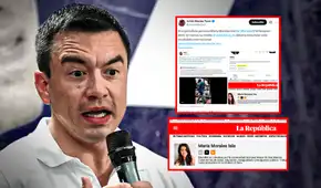 Denuncian uso indebido del nombre de experiodista de La República en las elecciones de Ecuador