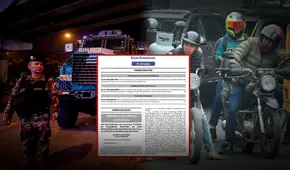 Gobierno prohíbe que motociclistas viajen con acompañante y amplía estado de emergencia en Lima y Callao