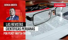Las revistas científicas peruanas, por Percy Mayta-Tristán