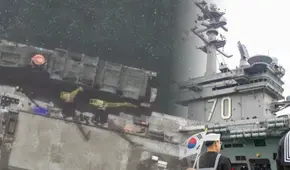 Así es el poderoso buque de guerra de Corea del Norte: la flota naval más gran hasta la fecha, según imágenes satelitales Así es el poderoso buque de guerra de Corea del Norte: la flota naval más gran hasta la fecha, según imágenes satelitales