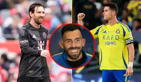 Lionel Messi y Cristiano Ronaldo podrían jugar juntos: Carlos Tévez revela que podría hacer realidad este sueño Lionel Messi y Cristiano Ronaldo podrían jugar juntos: Carlos Tévez revela que podría hacer realidad este sueño