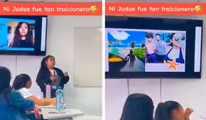 Estudiante aseguró estar enferma para no entregar su tarea, pero su compañero la expone en la playa: “Ni Judas fue tan traicionero”