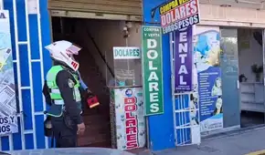 Cambista es herido de bala tras enfrentarse a banda de marcas en Arequipa