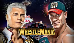 John Cena vs Cody Rhodes 2025: ¿cuándo y cómo ver desde Perú el evento estelar de Wrestlemania 41?