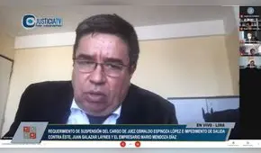 Juez vinculado a los hermanitos de César Hinostroza, Oswaldo Espinoza presidirá el JEE Lima Centro