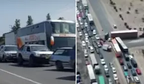 Semana Santa: se registra gran congestión vehicular en el ingreso a Chancay por viajes familiares