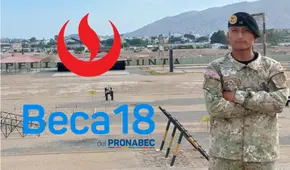 Estudia Contabilidad en la UPC, sirve en las FF. AA. y viene de Ayacucho: el soldado que consiguió Beca 18 mientras patrullaba de madrugada