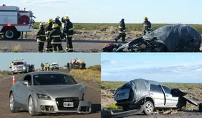 Tragedia en Argentina: dos hombres murieron en choque frontal cuando viajaban a Chile por Semana Santa