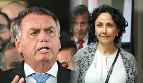 Jair Bolsonaro critica a Nadine Heredia tras recibir asilo político: “Corruptos condenados son recibidos con honores”