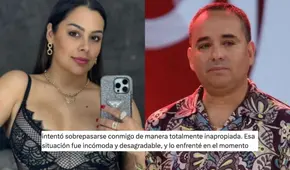 Larissa Riquelme desmiente romance con Roberto Martínez y revela grave episodio: “Intentó sobrepasarse conmigo”