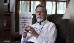 Francisco Sagasti: “Nos gobiernan Perú Libre y Fuerza Popular... Ya saben a quién no elegir”