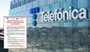 Trabajadores de Telefónica exigen nacionalizar la empresa tras venta a Integra Tec International