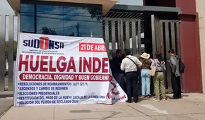 Huelga indefinida paraliza la UNSA: más de 25 mil estudiantes sin clases por segundo día