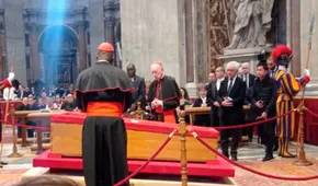Cipriani reaparece en funeral del papa Francisco, quien lo sancionó por abuso sexual a menores