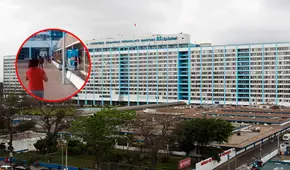 Mujer fallece tras caer de piso 14 del Hospital Rebagliati