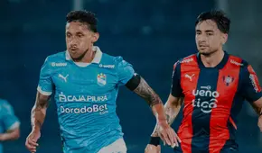 ¡Sporting Cristal salvó un punto! Empató 2-2 ante Cerro Porteño en Paraguay por la Copa Libertadores