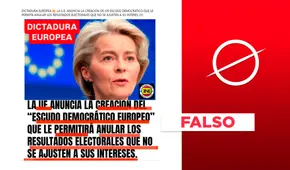 El Escudo de la Democracia de la Unión Europea no anula o manipula las elecciones de sus Estados miembros