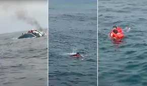 Embarcación pesquera se hunde con 14 tripulantes en medio de fuerte oleaje en Huacho: "Uno no sabe si regresará"