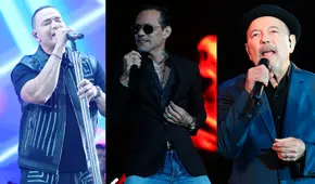 Noche histórica para los amantes de la salsa: Víctor Manuelle, Marc Anthony y Rubén Blades brillan juntos por primera vez en el Perú Noche histórica para los amantes de la salsa: Víctor Manuelle, Marc Anthony y Rubén Blades brillan juntos por primera vez en el Perú