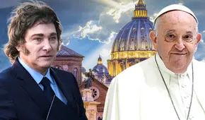 Milei no asistió al último adiós al papa Francisco por llegar tarde a Roma y arremetió contra la prensa que lo criticó: "Son brutos"