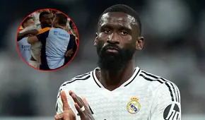Rüdiger hizo duro mea culpa tras furiosa reacción en la final de la Copa del Rey en derrota del Real Madrid: "Pido perdón al árbitro"