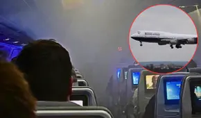 Vuelo de British Airways aterriza de emergencia en Boston tras impactar con un ave y llenar la cabina de humo