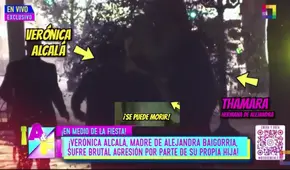 Hermana menor de Alejandra Baigorria agrede a su madre en plena fiesta: 'Amor y fuego' expone graves imágenes