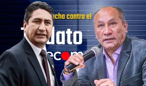 Ministro del Interior culpa al sistema web del retiro de Cerrón y Silva del programa de recompensas