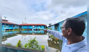 Crisis en Iquitos: menores asisten a colegio inundado y padres alertas por muertes por dengue y leptospirosis