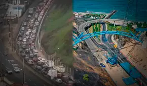 Cierre de bajada de Armendáriz por obras del Corredor Turístico Miraflores-Barranco ocasiona intenso tráfico vehicular