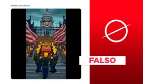 Este video no muestra un capítulo de Los Simpson donde predicen la muerte de Donald Trump