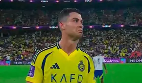 Cristiano Ronaldo y la desgarradora reacción en el campo tras quedar eliminado de la AFC Champions League
