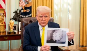 "En sus nudillos tenía la MS-13": Trump insiste en la relación con la pandilla tras imagen editada de Kilmar Abrego García