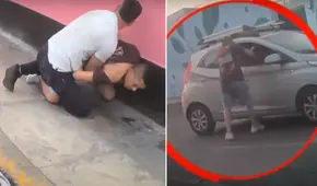 Capturan en Breña a ladrón de celulares al paso: tenía más de 20 denuncias por delitos