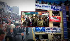 Incidentes en el 'Mundialito de El Porvenir': barras de equipos intentan ingresar pese a aglomeración en La Victoria