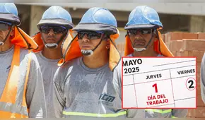 El 2 de mayo no es feriado en Perú, pero ciertos trabajadores sí disfrutarán de un día libre: ¿quiénes son y qué dice la ley?