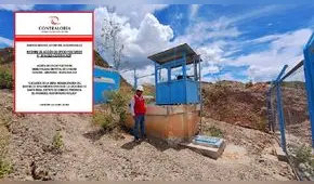 Despilfarro: más de medio millón de soles gastaron en un proyecto de agua potable que solo funcionó dos meses