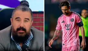 Periodista mexicano de ESPN se mofa de Messi tras su caída en Concachampions: "Deben comprarle una silla de ruedas"
