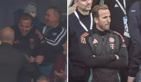 Harry Kane bajó al campo para celebrar el primer título con Bayern Múnich y le empataron a los 95': todavía no rompe la maldición